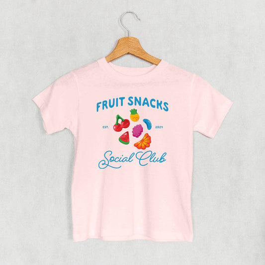 Kid Graphic - Fruit Snacks Social Club in Pink