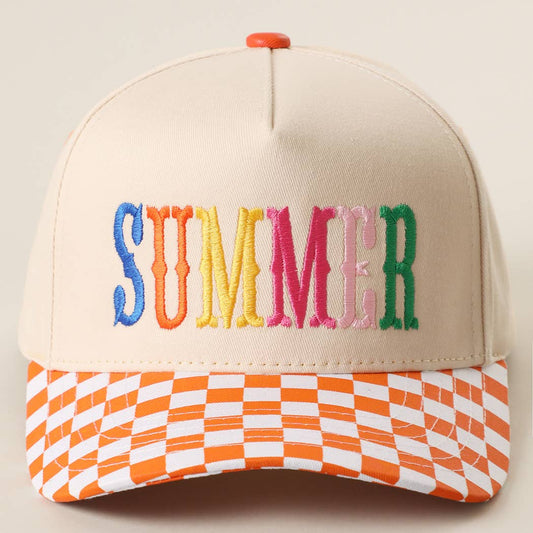 Trucker Hat - Summer in Orange
