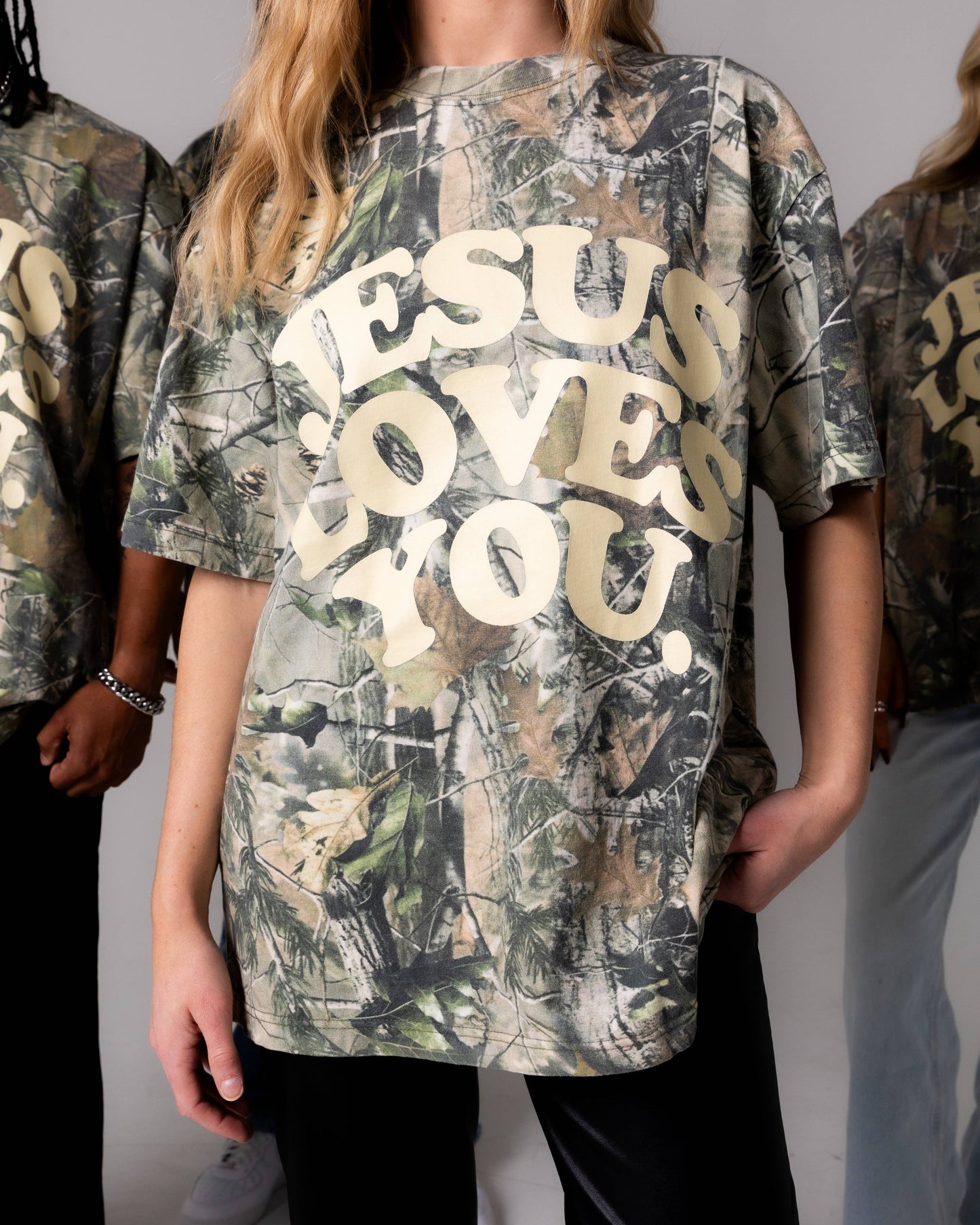 Graphic - Jesus Loves You in Camo