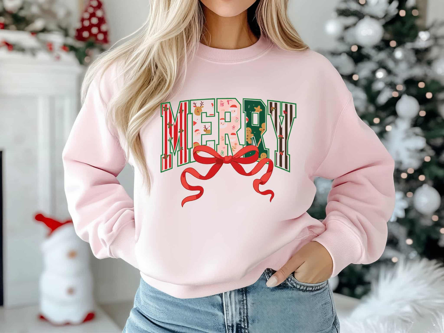 Graphic — Merry in Pink