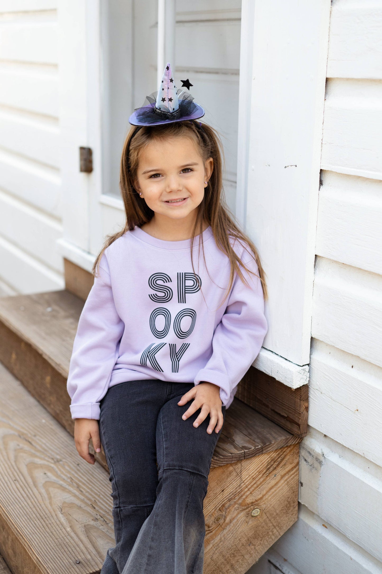Kids Graphic — Spooky in Lavender