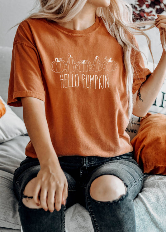 Graphic - Hello Pumpkin in Yam