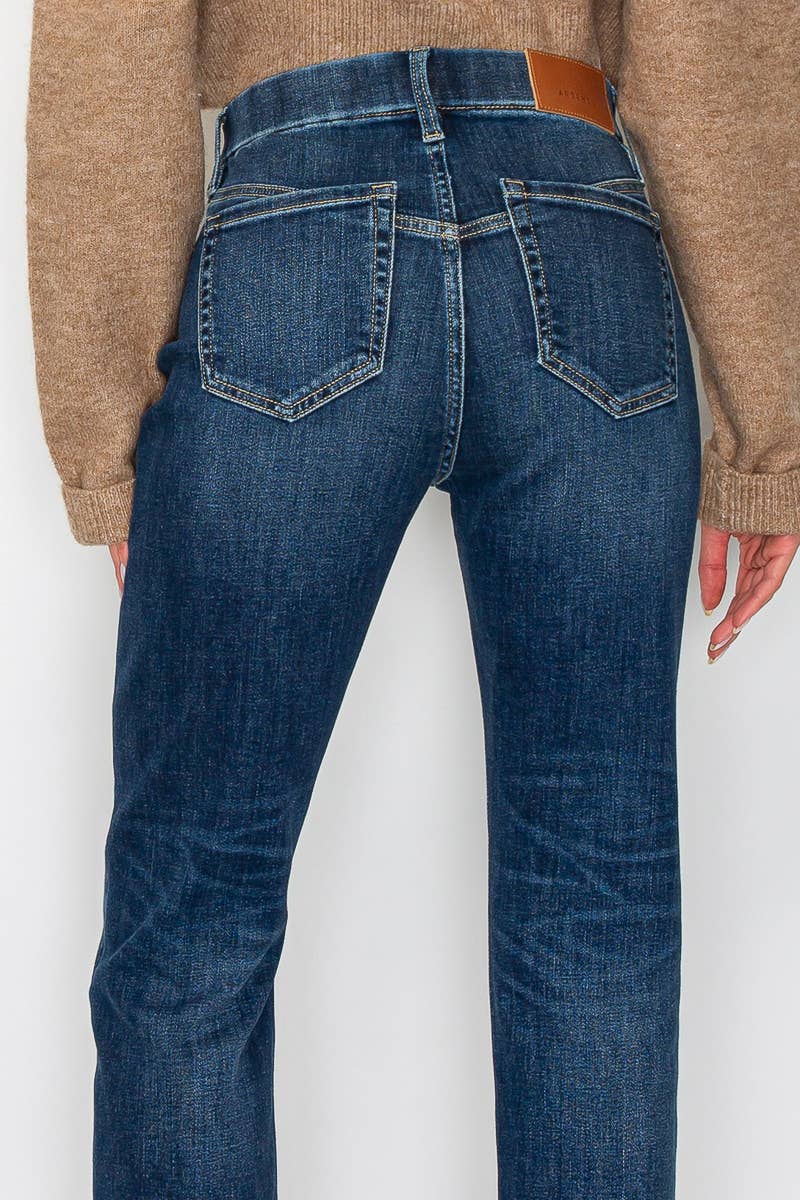 Tummy Control High Rise Denim in Dark Wash