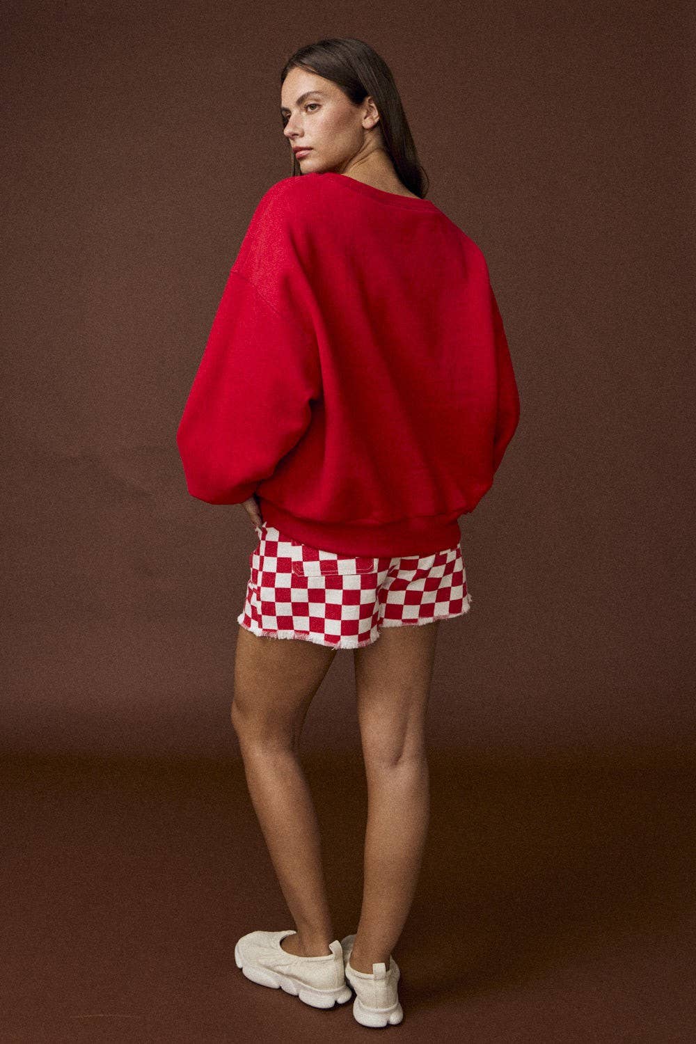 Graphic - Gameday Sweatshirt in Red