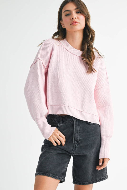 Regina Sweater in Pink