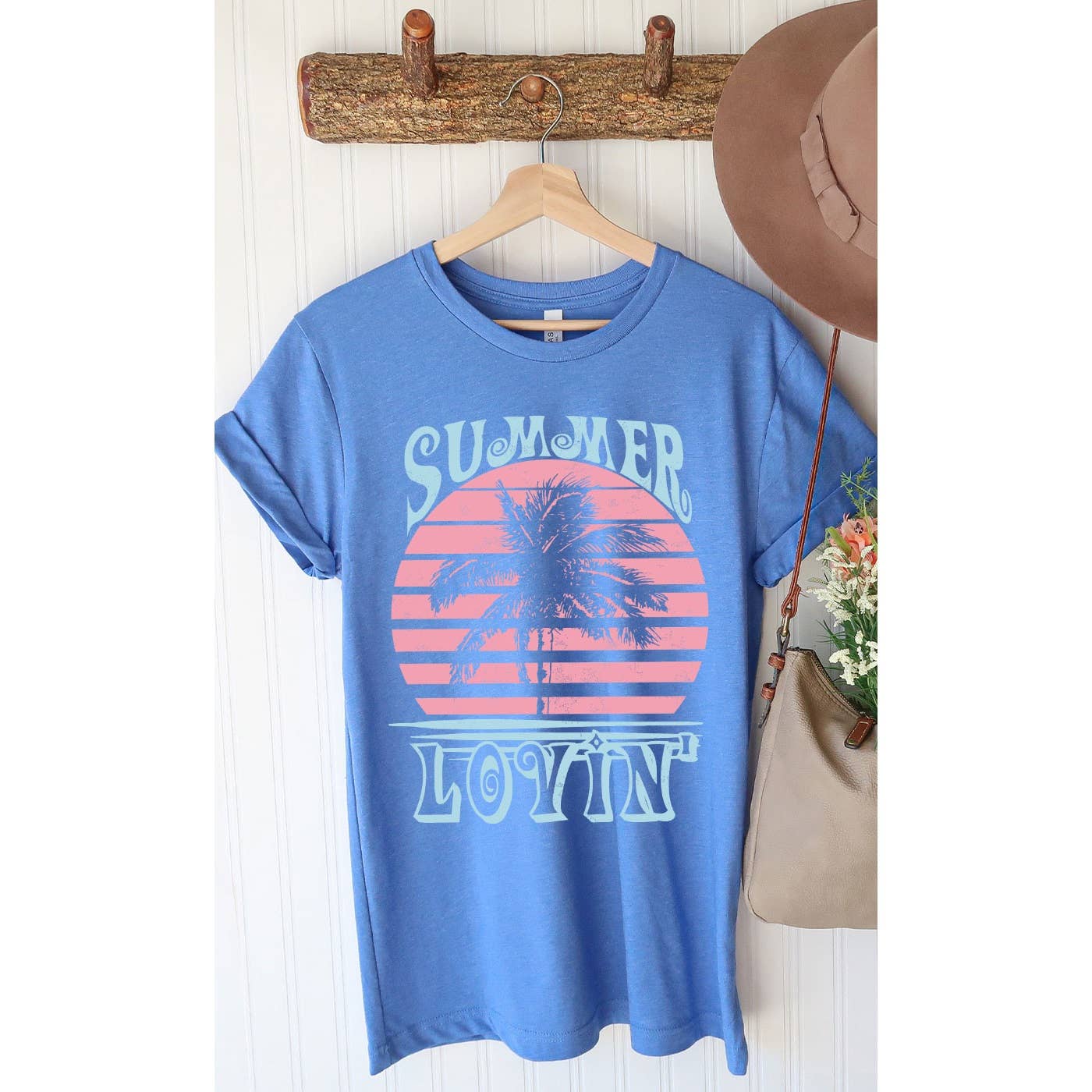 Graphic - Retro Summer Lovin in Royal Blue