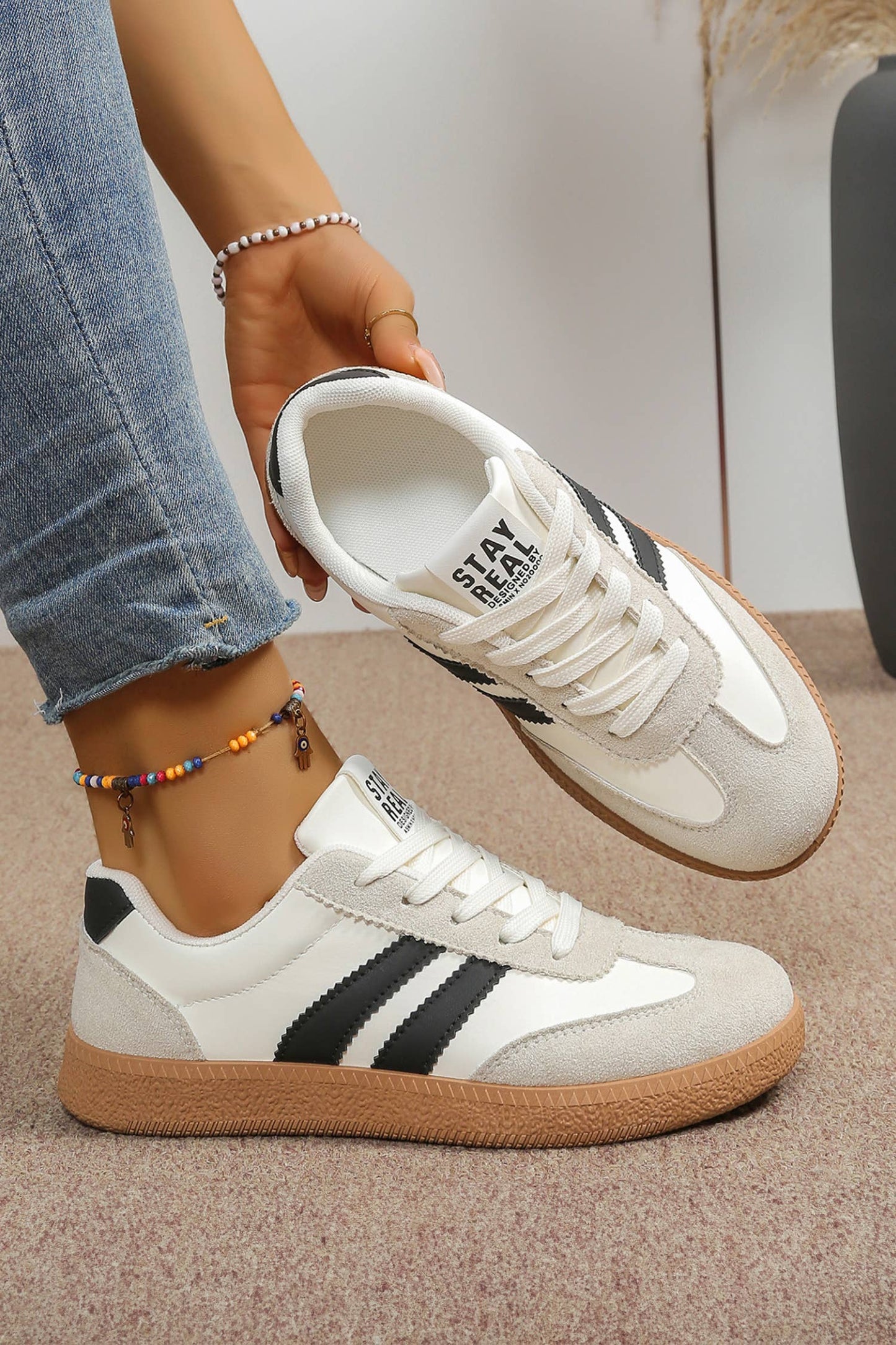 Varsity Patchwork Sneakers