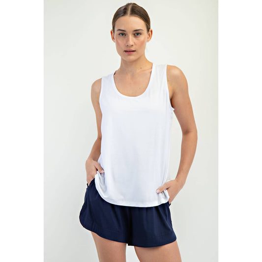 Modal Tank in White