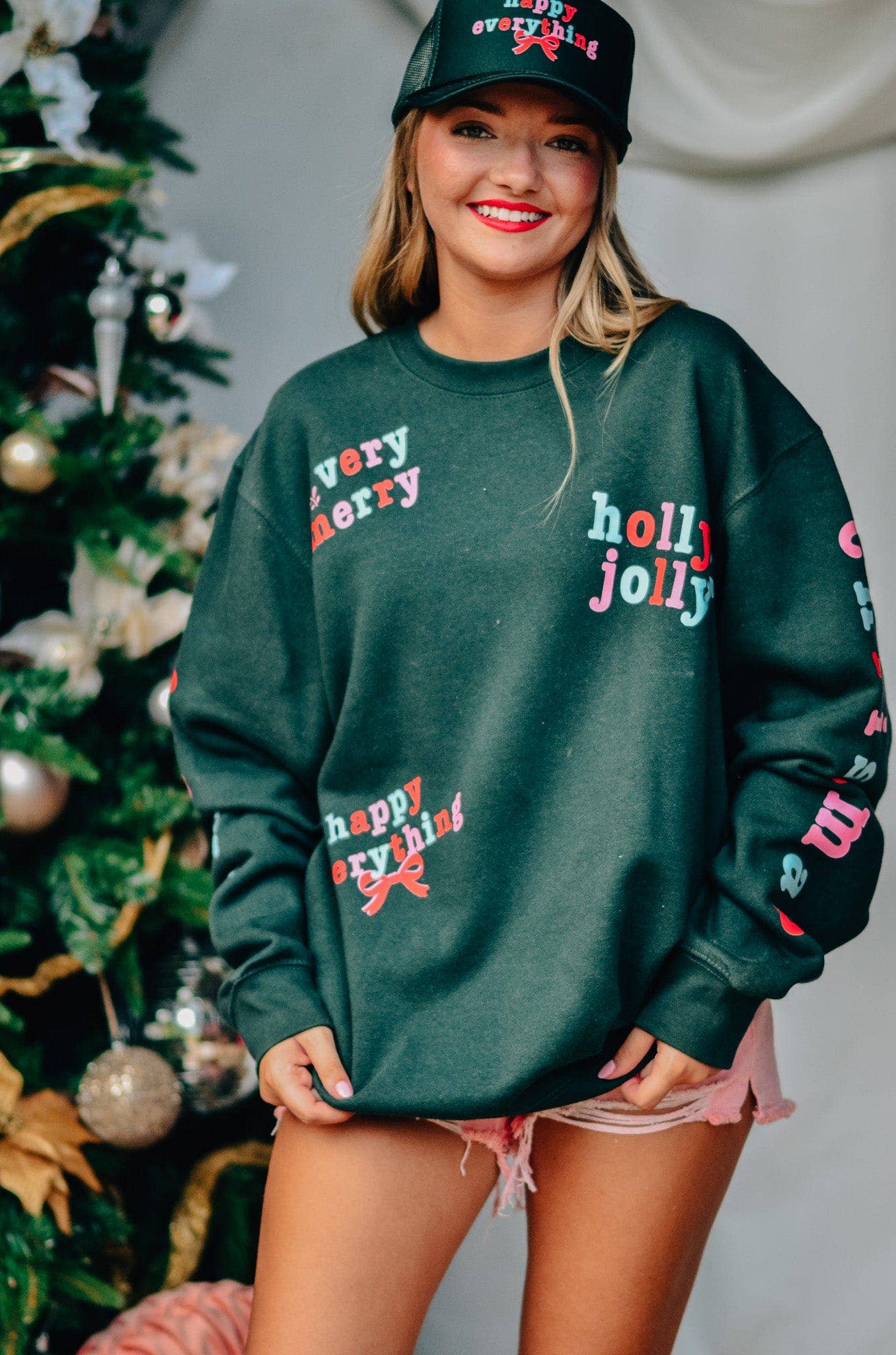 Graphic - Holly Merry Everything in Forest