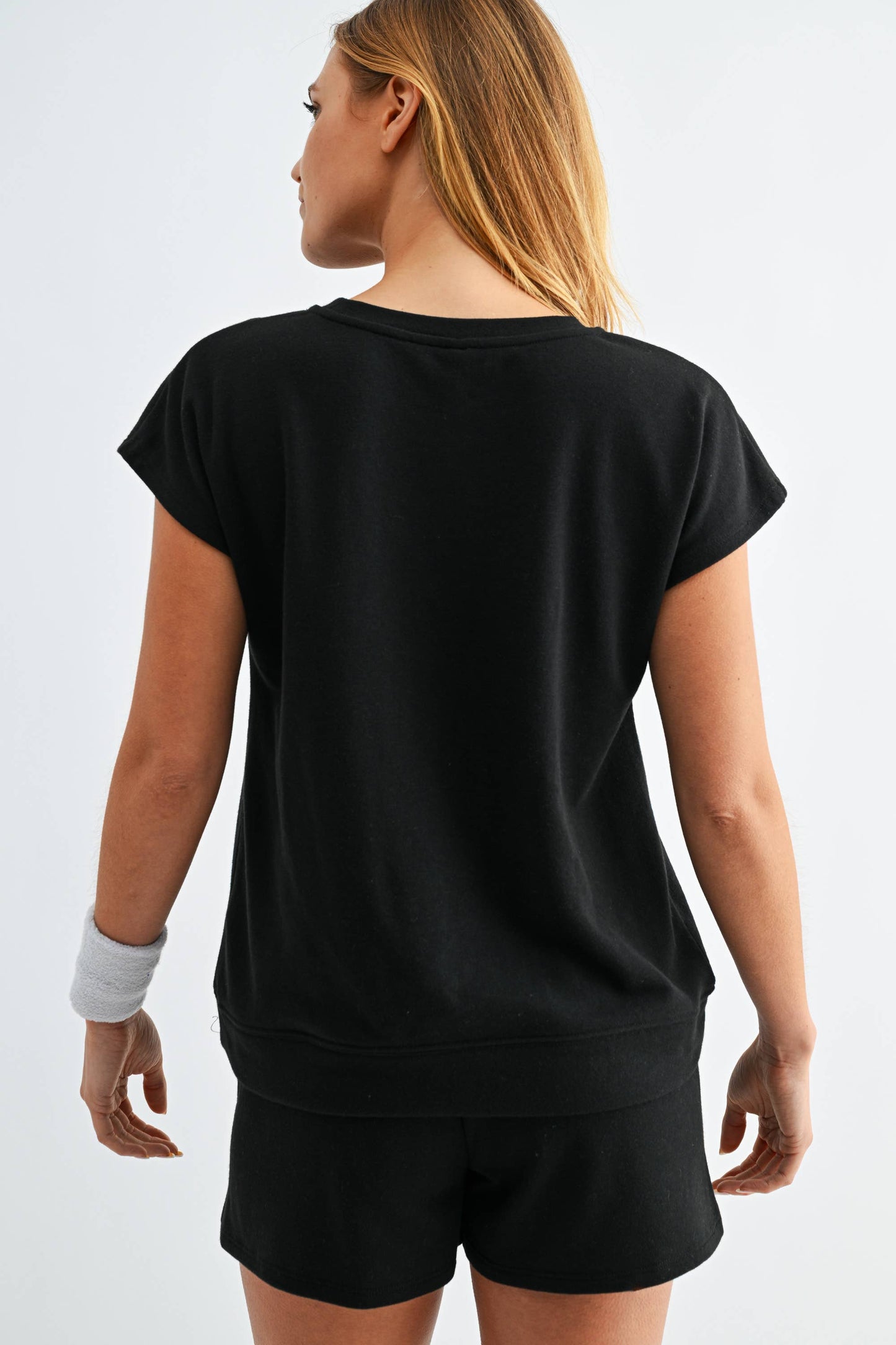 French Terry Comfort Set in Black